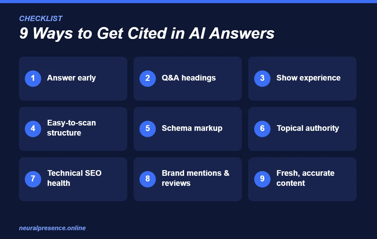 9 ways to rank in Google AI Overviews and AI Mode